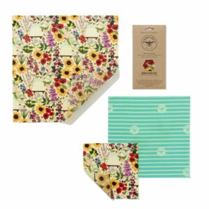 Beeswax Wraps Medium Kitchen Pack