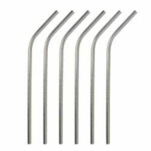 Scoop's Stainless Steel Straw - Angled