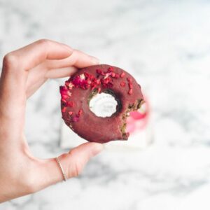 Raw Press Rose & Raspberry Pronut